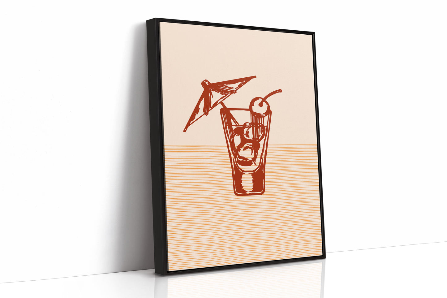 Poolside Cocktails Paint Summer Memories