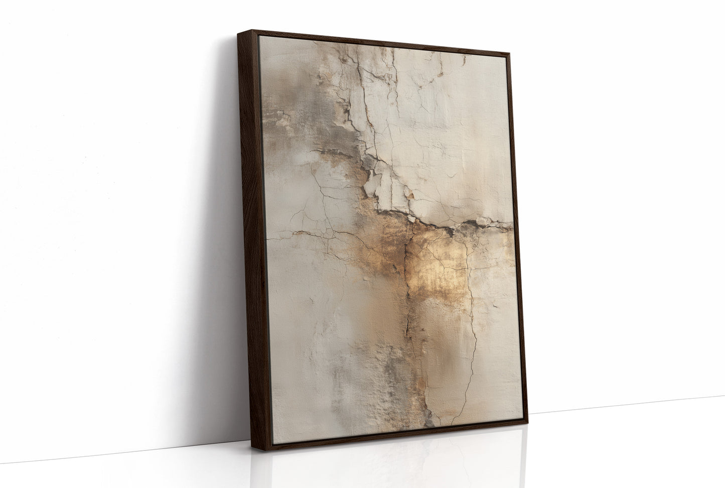 Sunlit Cracks Map Ancient Stories