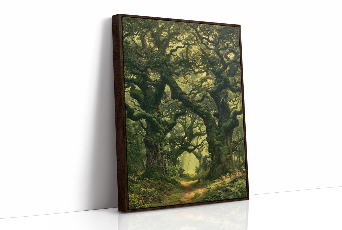 Ancient Oaks Lean In to Whisper