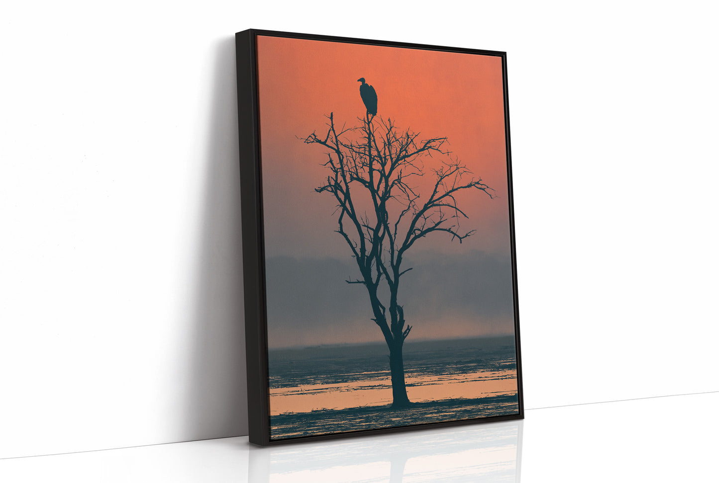 Vulture at Dusk's Edge