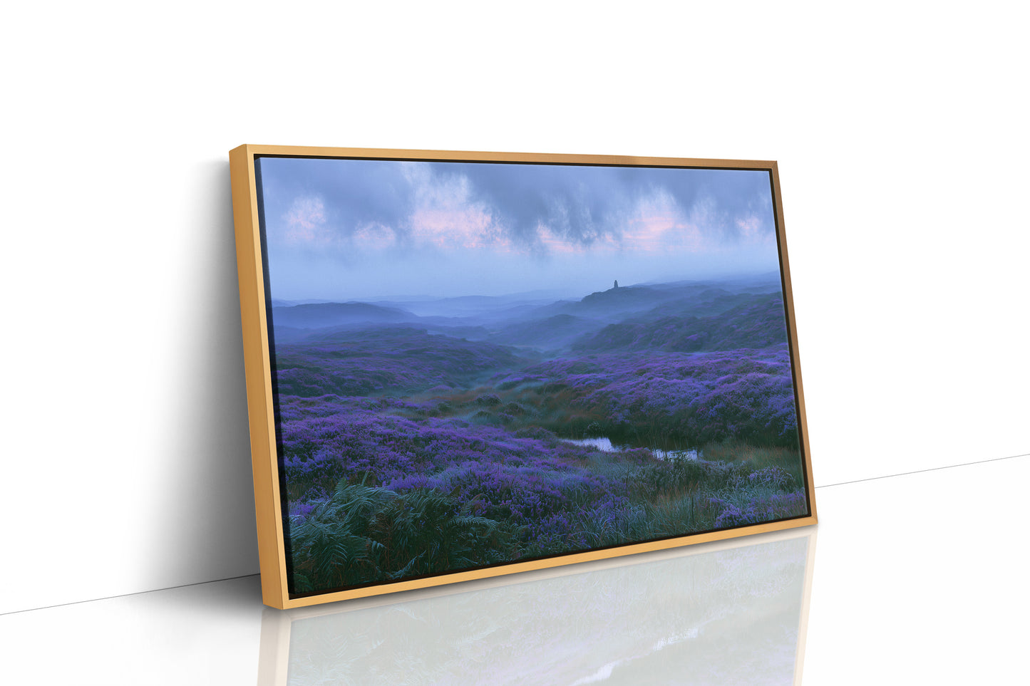 Twilight Falls Over the Heather