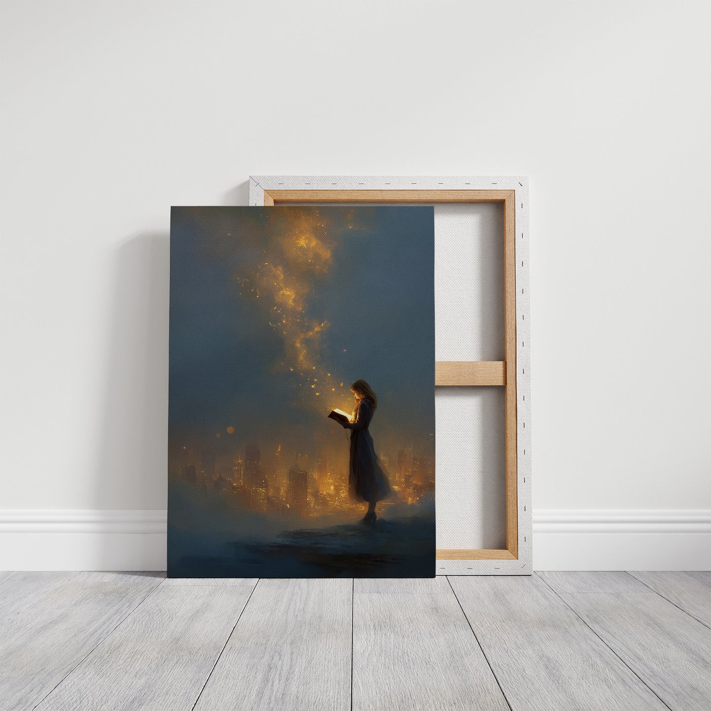 Words Ignite Golden Galaxies