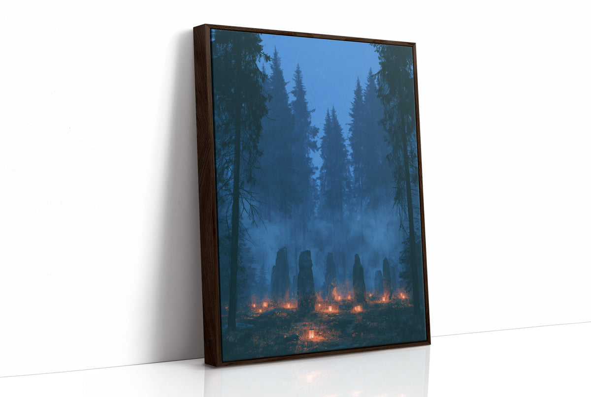 Vigil in the Blue Hour
