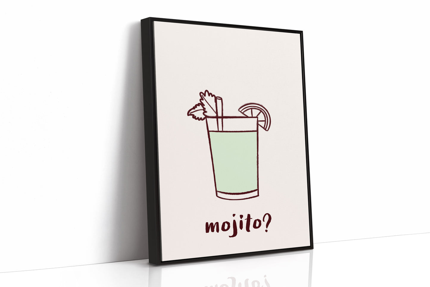 Mint Leaves Dance At Dusk