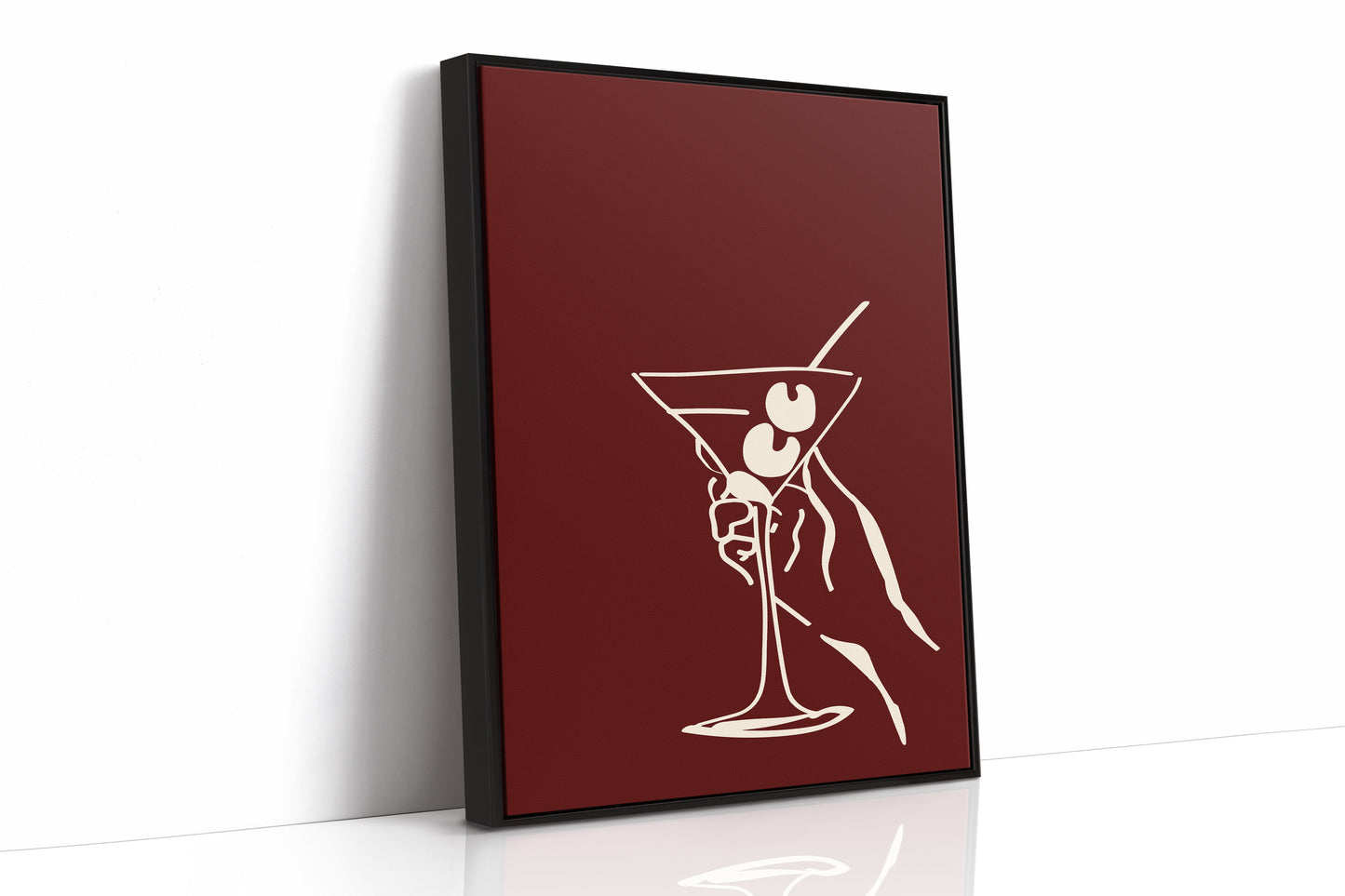 Martinis Dance On Burgundy Nights