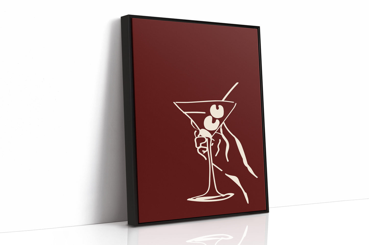 Martinis Dance On Burgundy Nights