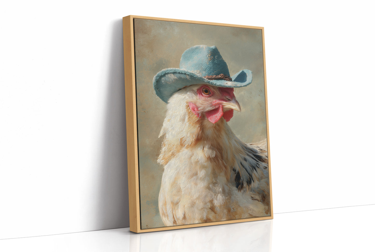 Blue Brim Barn Queen