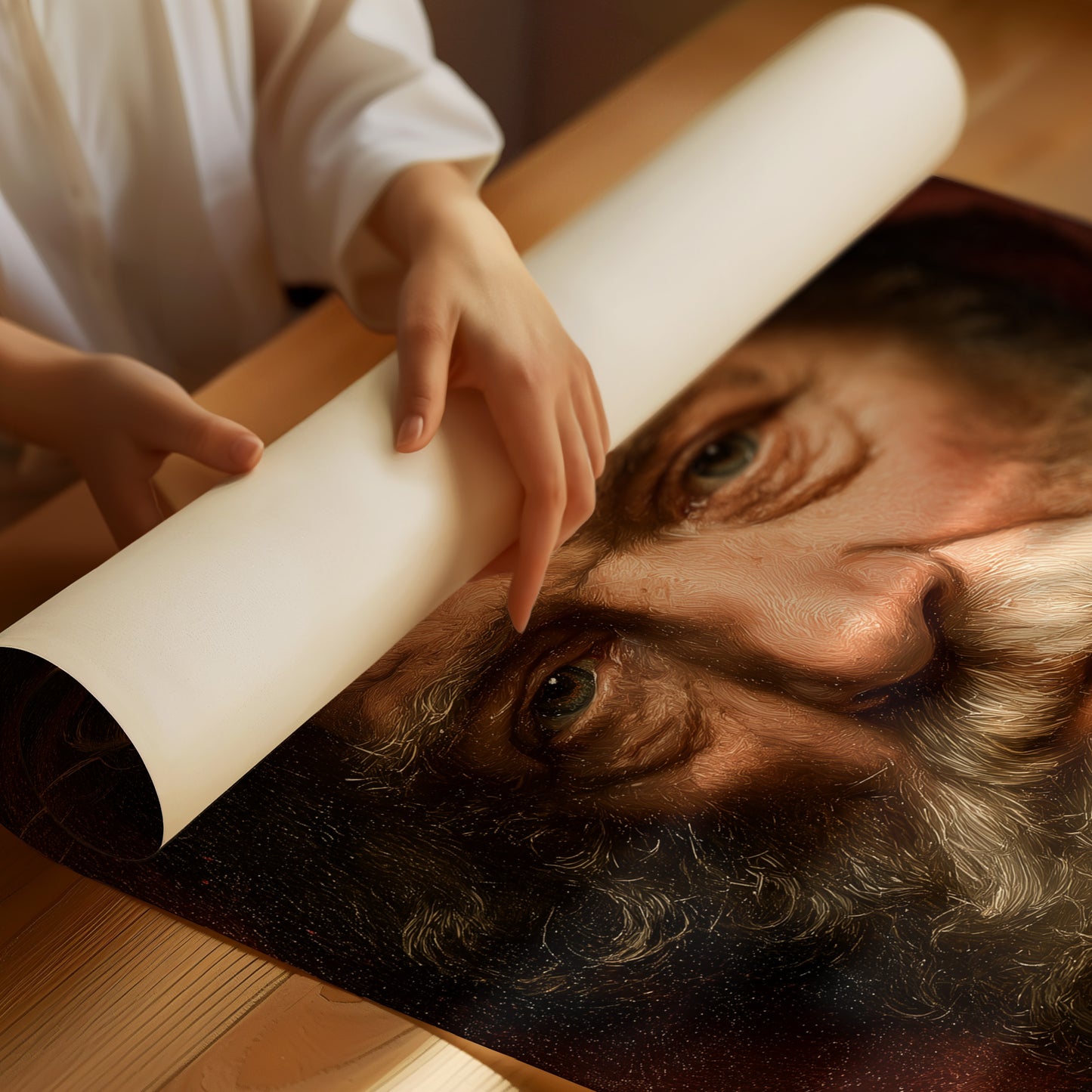 Portrait of a Weathered Sage