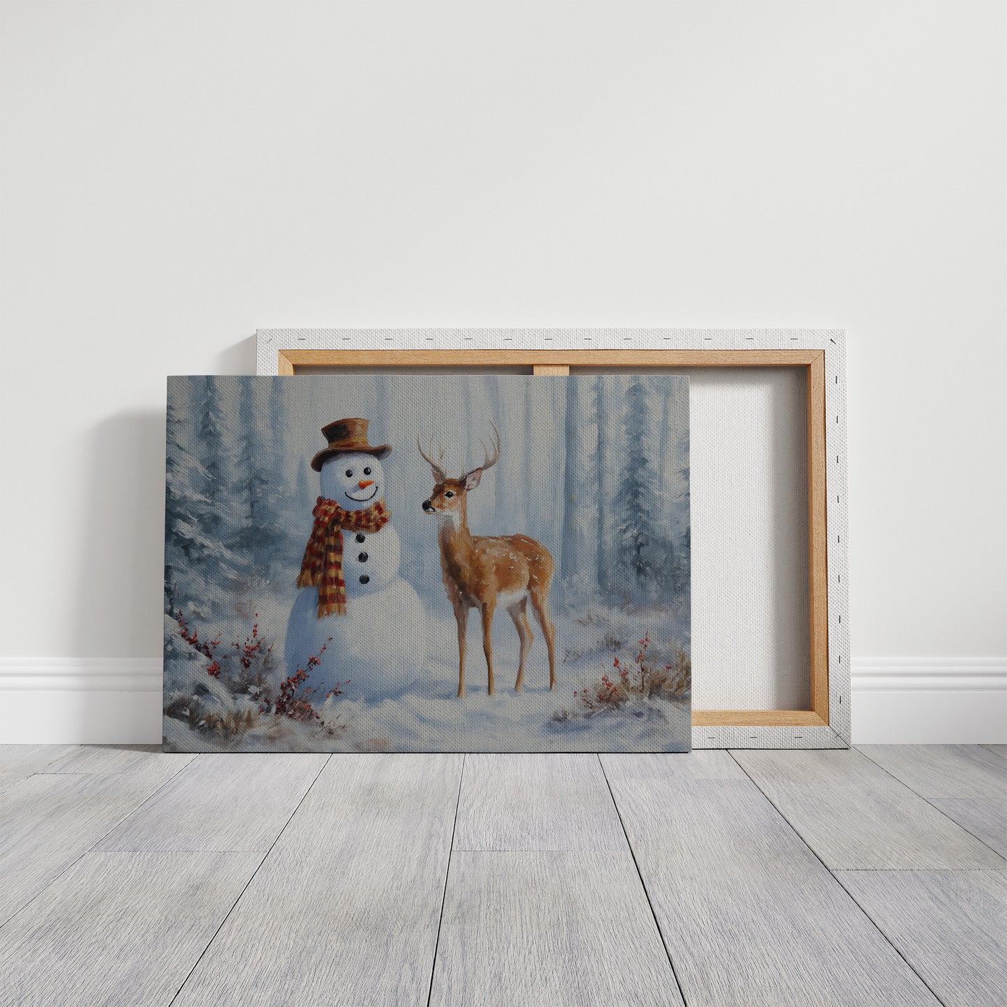The Day Our Snowman Made a Friend