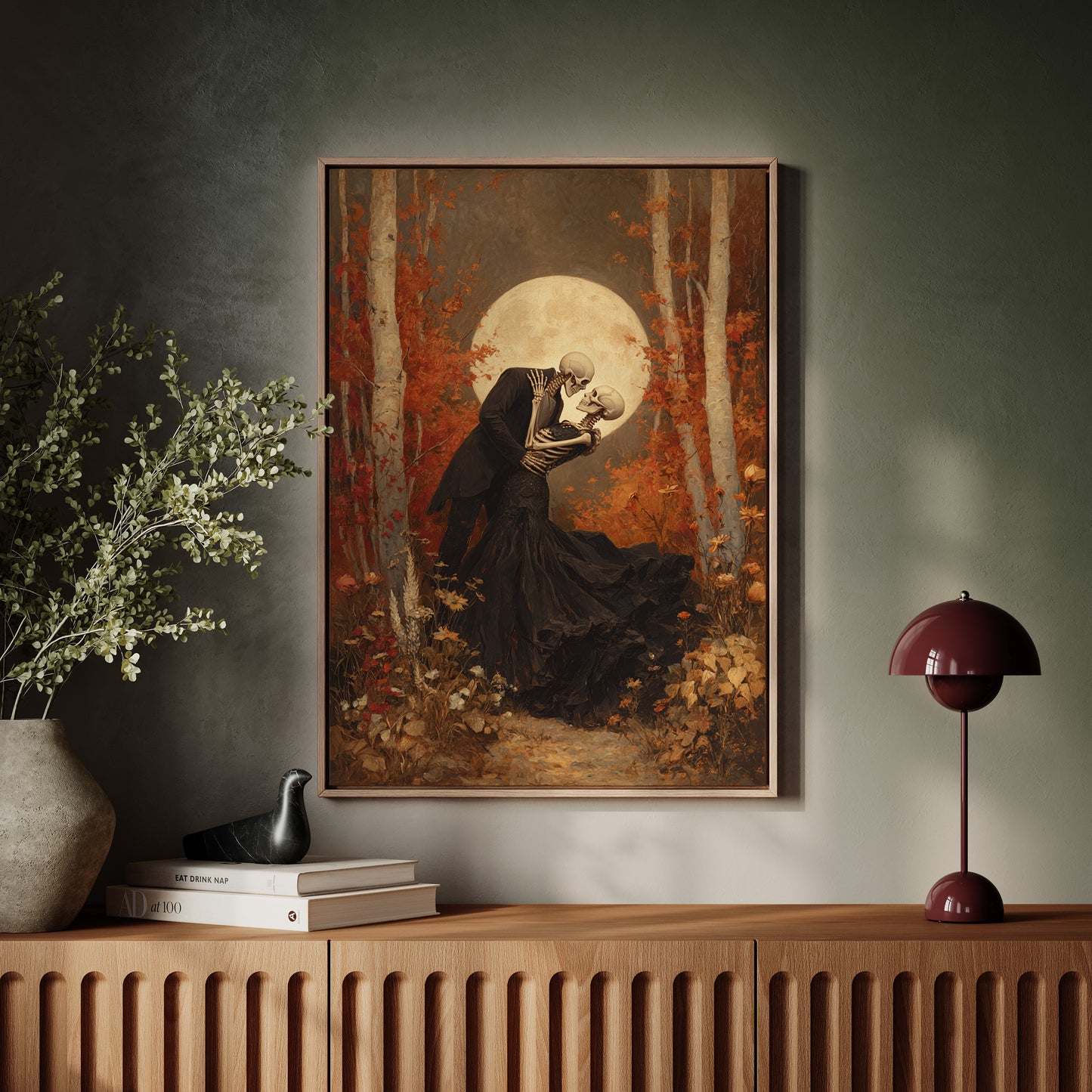 Eternal Embrace Beneath The Moon