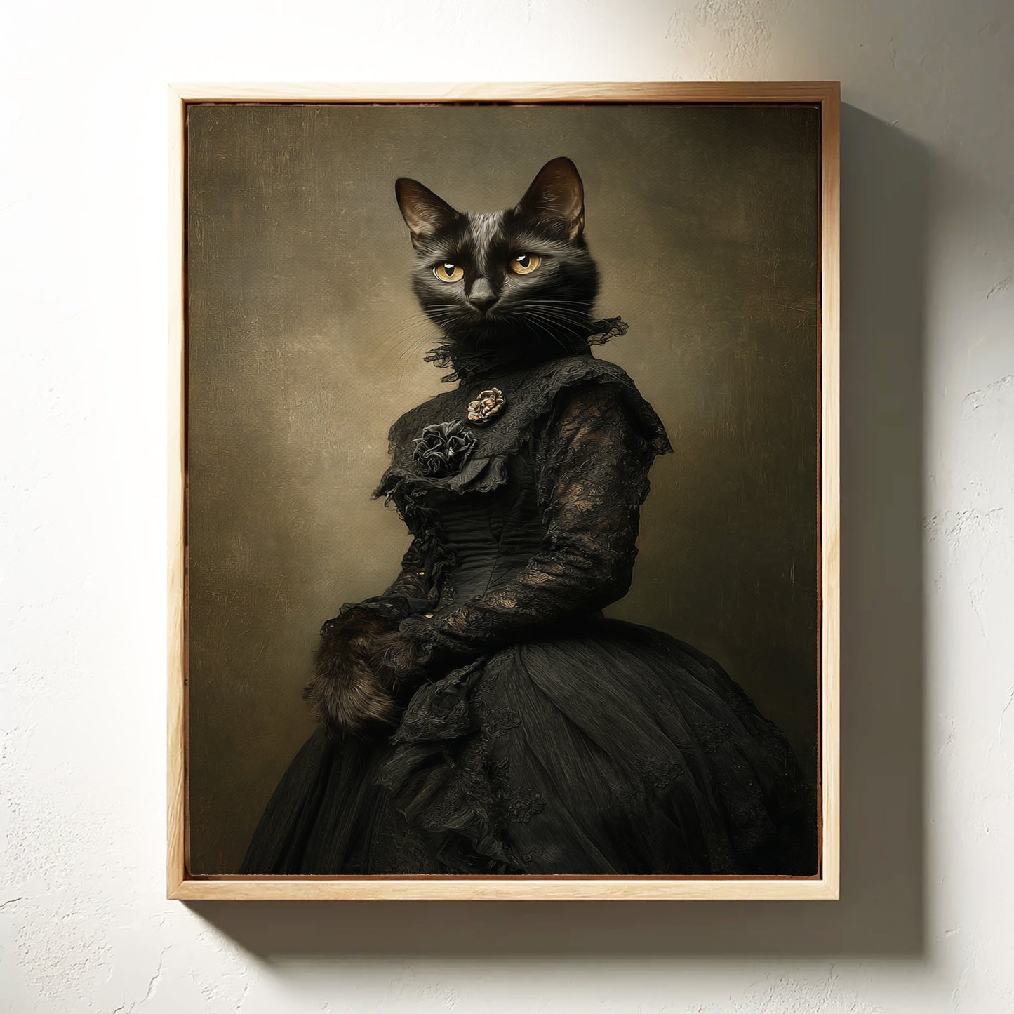 Elegance Woven in Midnight Threads