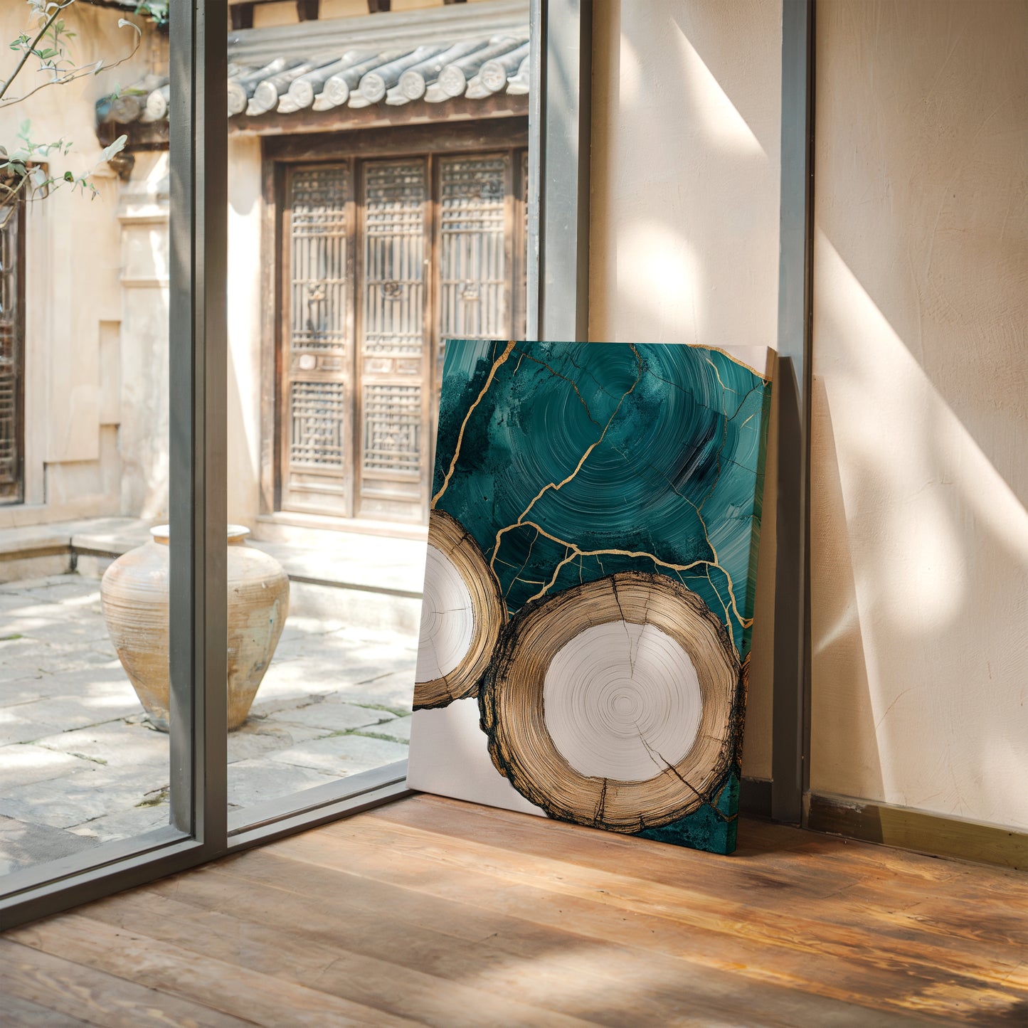 Earth Lines and Emerald Fracture