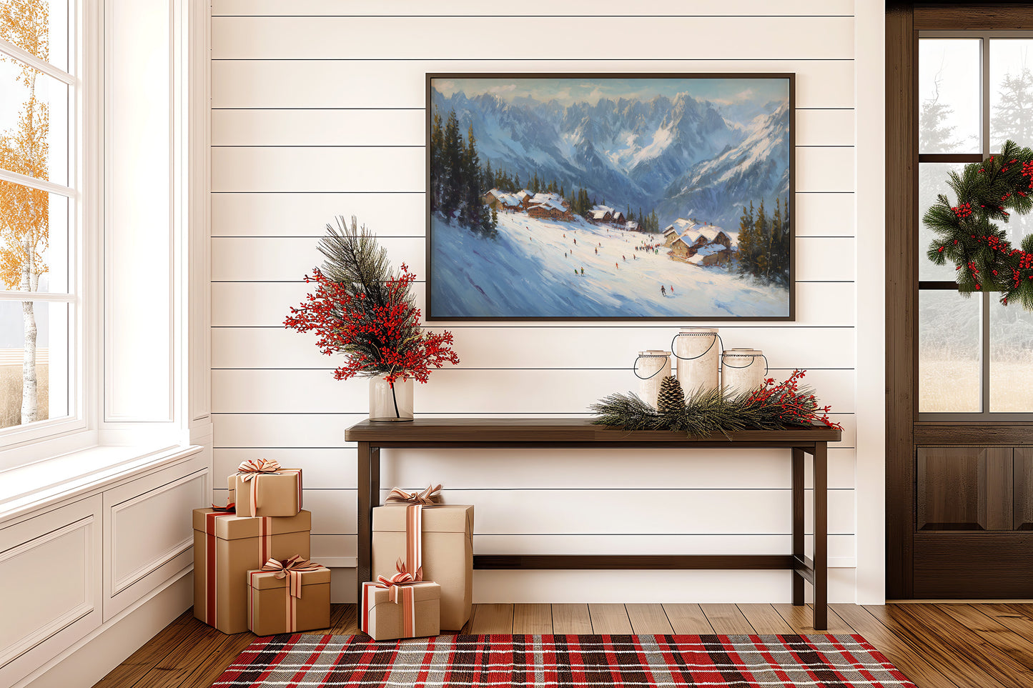 Alpine Village Claims Winter's Heart