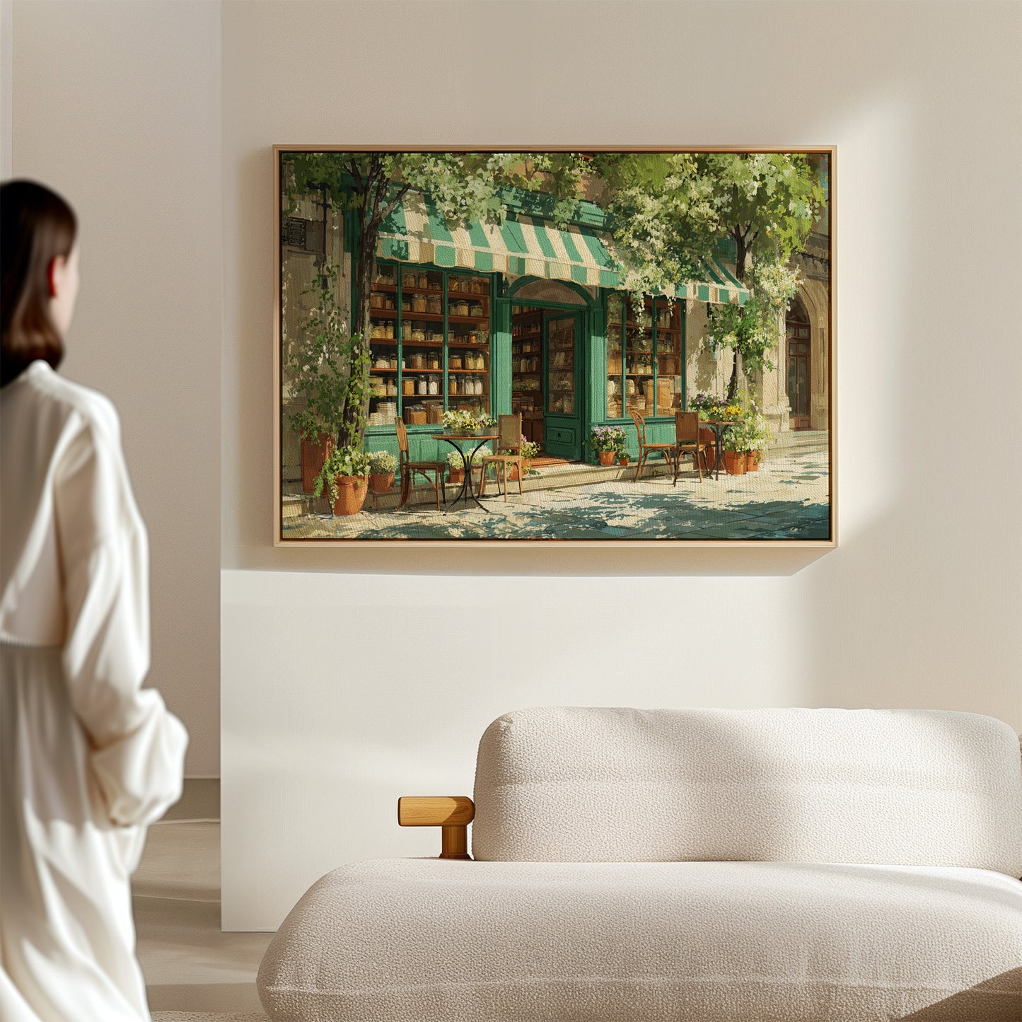 Summer Spills Into Corner Cafe
