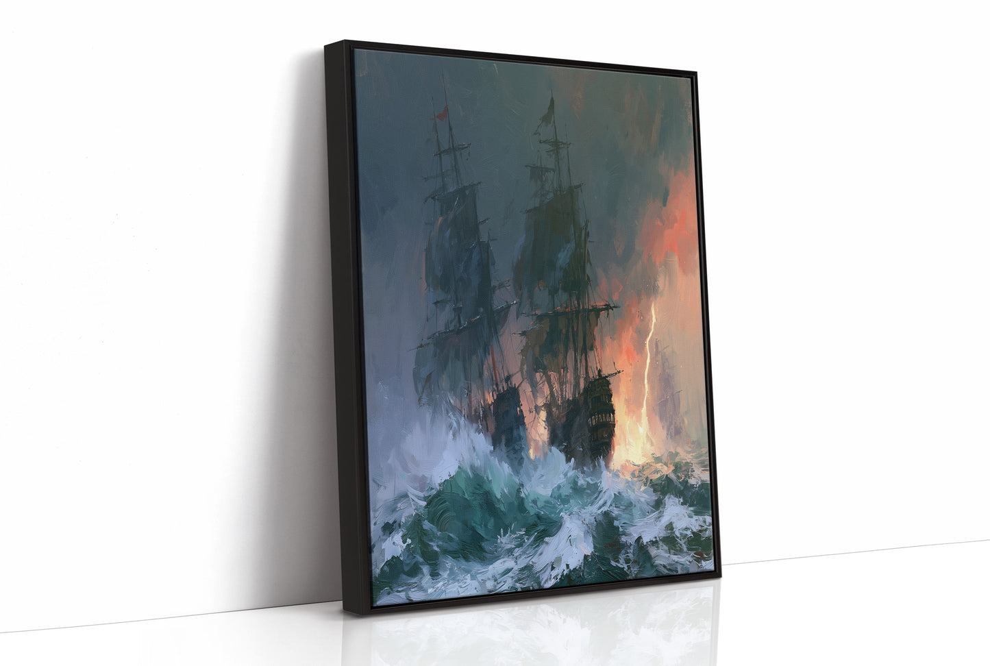Ship Weathering the Storm