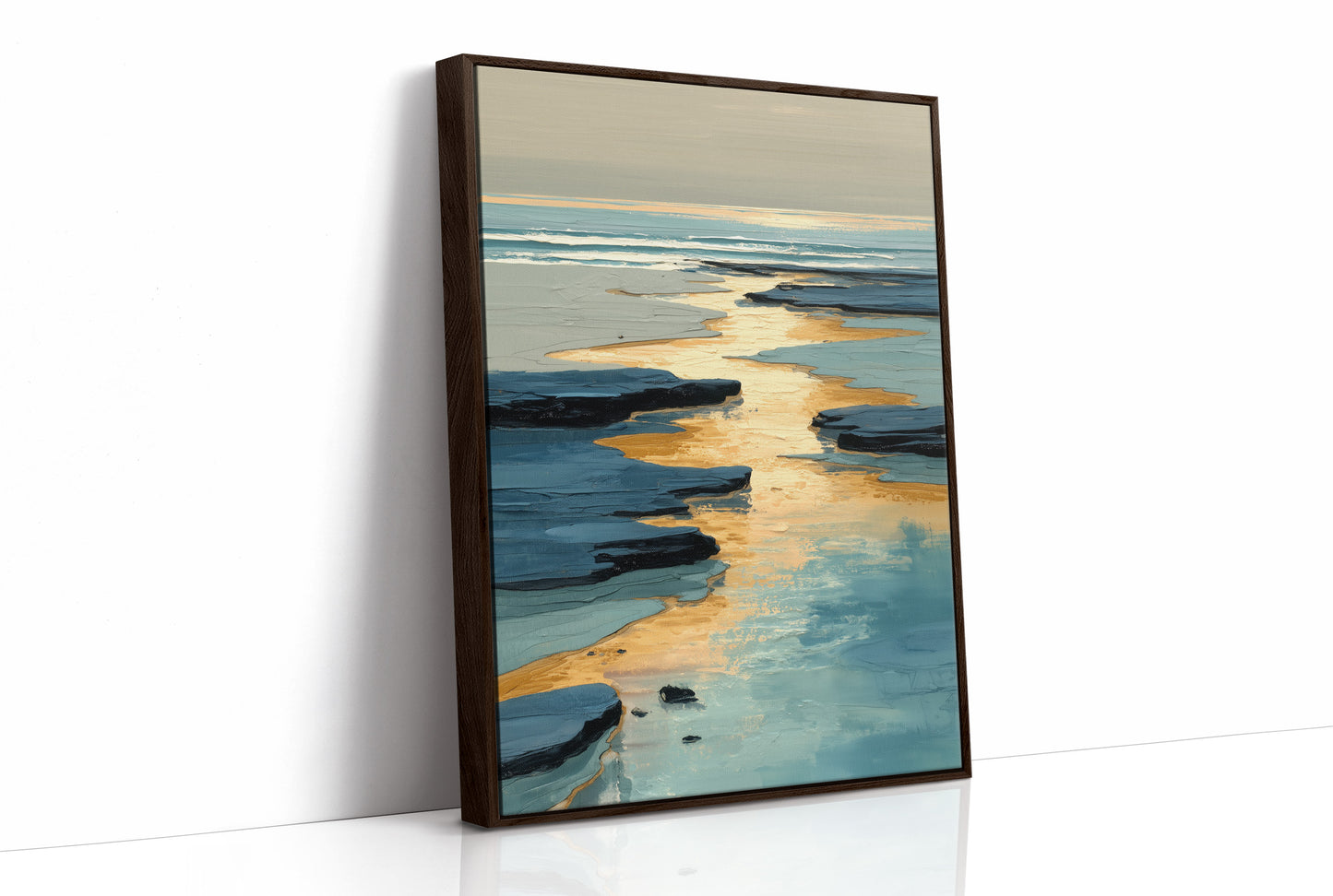 Coastal Gold Traces Summer's Path