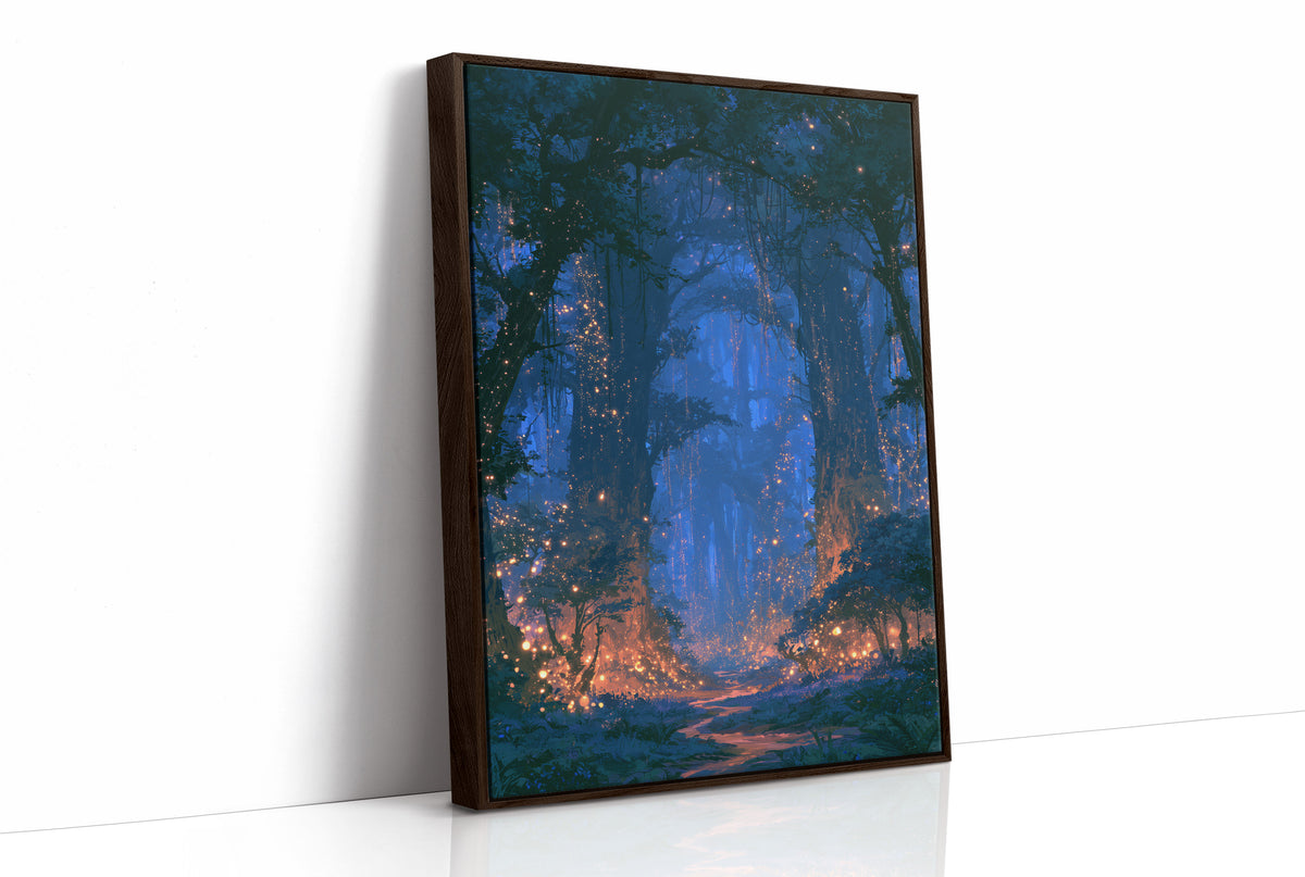 Path Through the Blue Hour