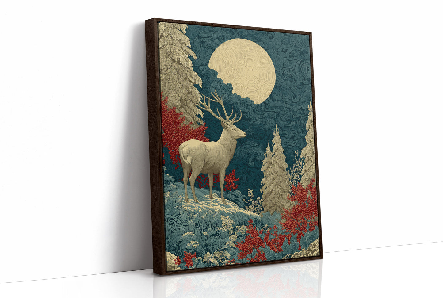 The Stag Stood Still for the Moon