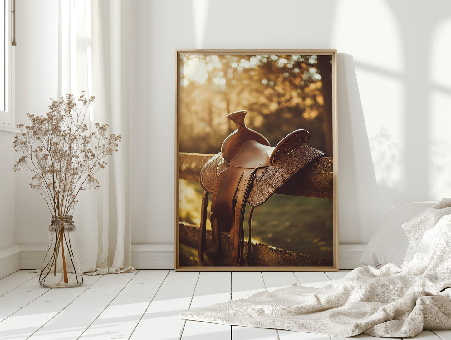 Evening Saddle and Western Quiet