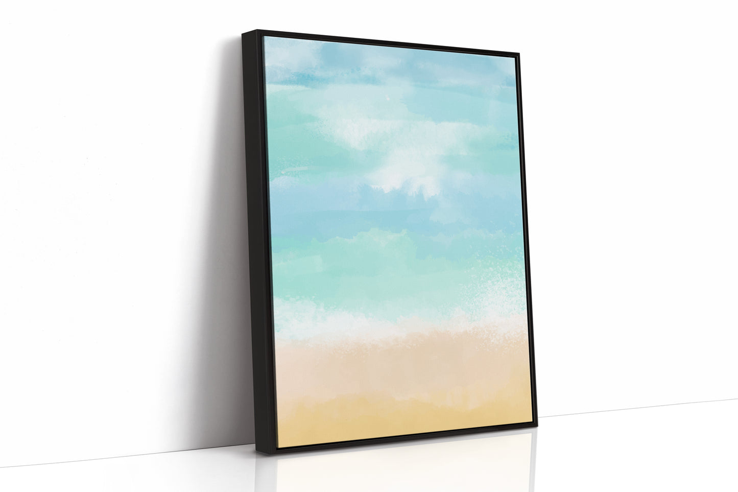 Turquoise Tides Paint Morning Peace