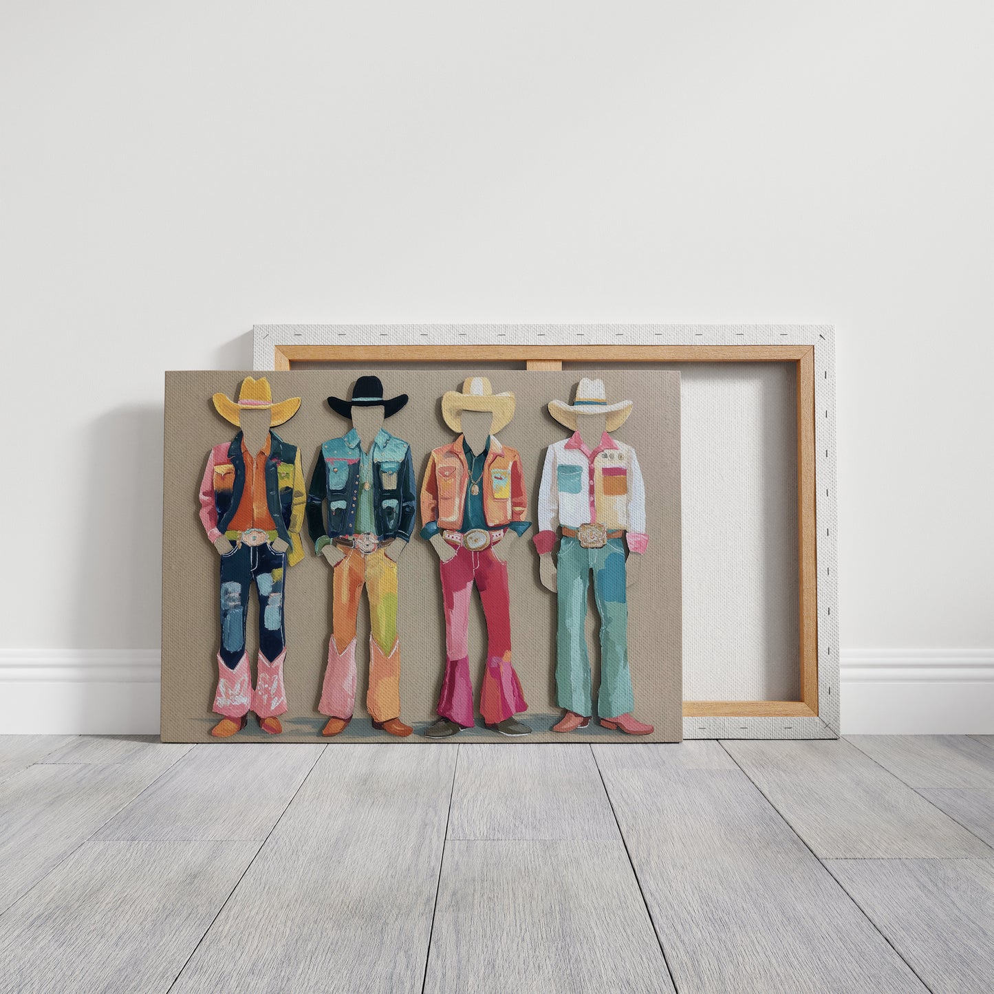 Rhinestone Cowboys Paint Pastel Days