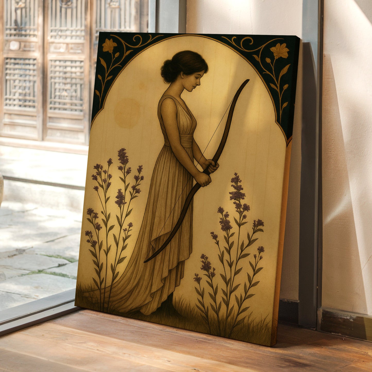 Archer Maiden in Lavender