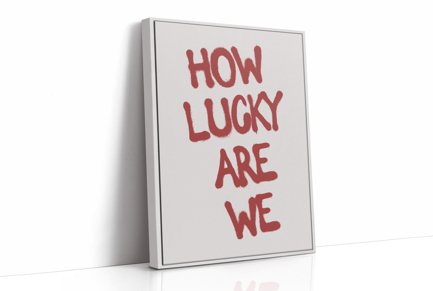 Lucky, Spray-Painted