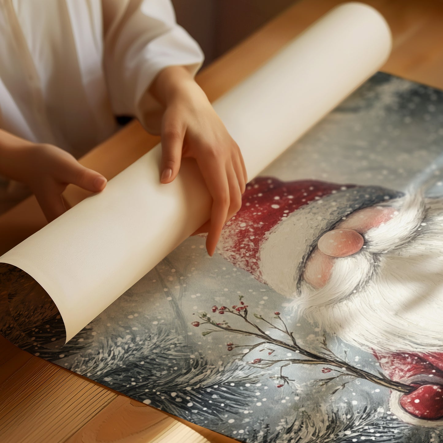 A Gift Beneath the Snowfall