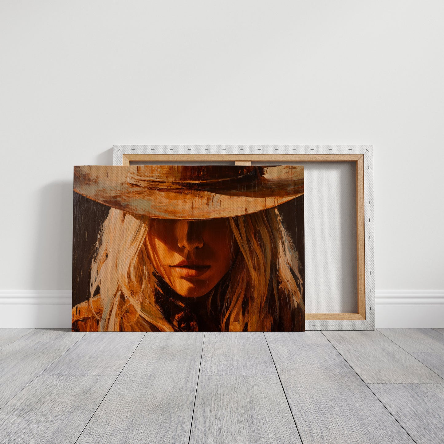 Amber Shadows Beneath The Brim