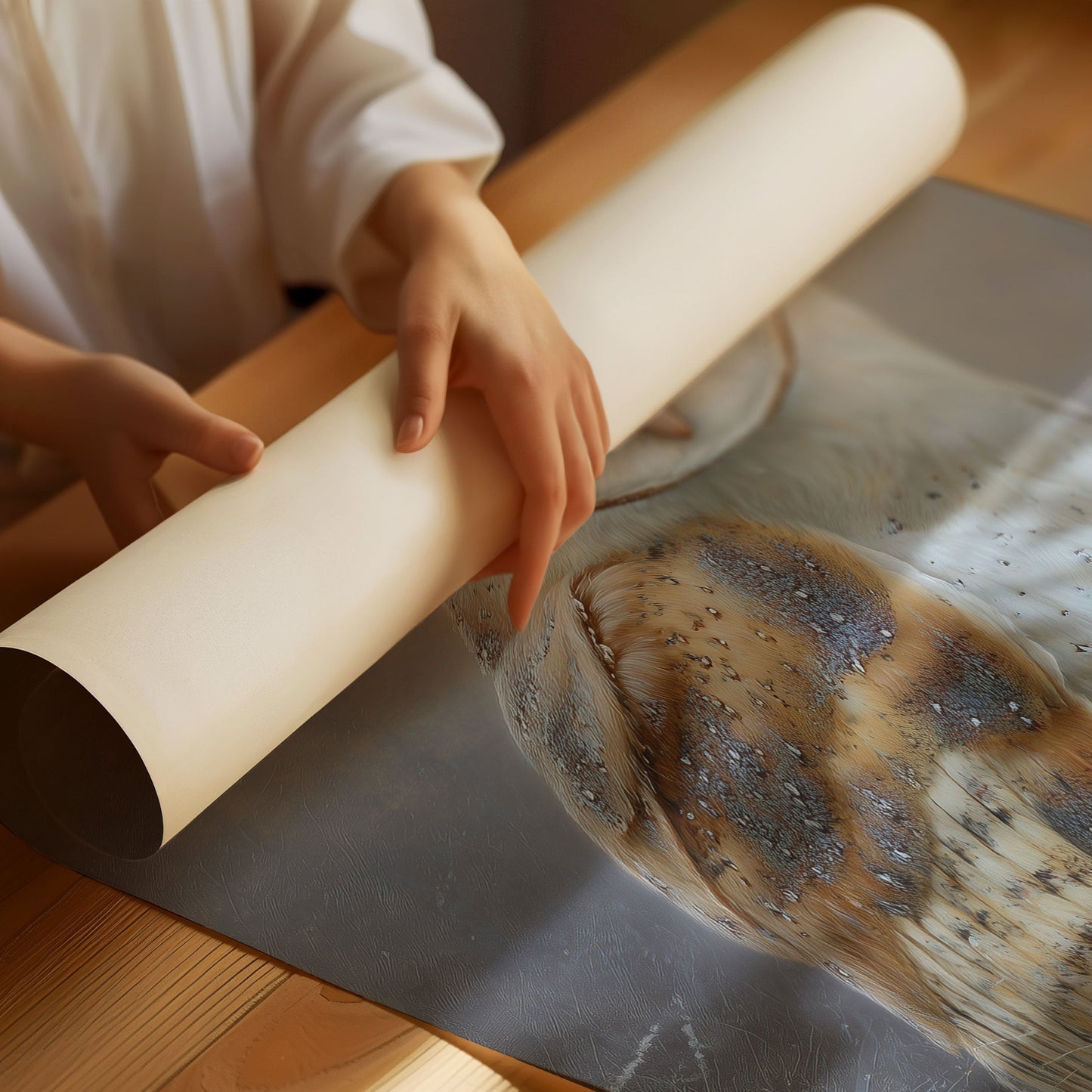 Winter Sage Brings Silent Flight