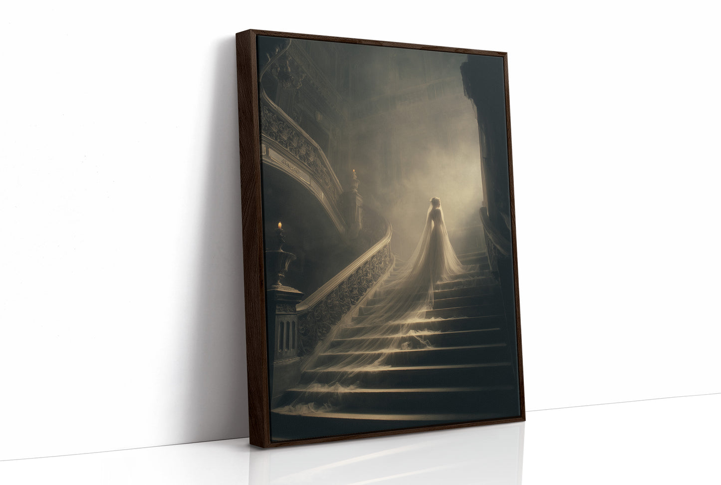 Ascending Into Golden Mist