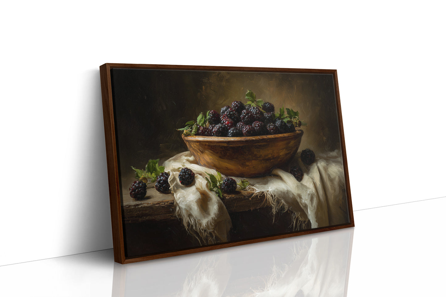 Blackberry Harvest Among Literary Treasures