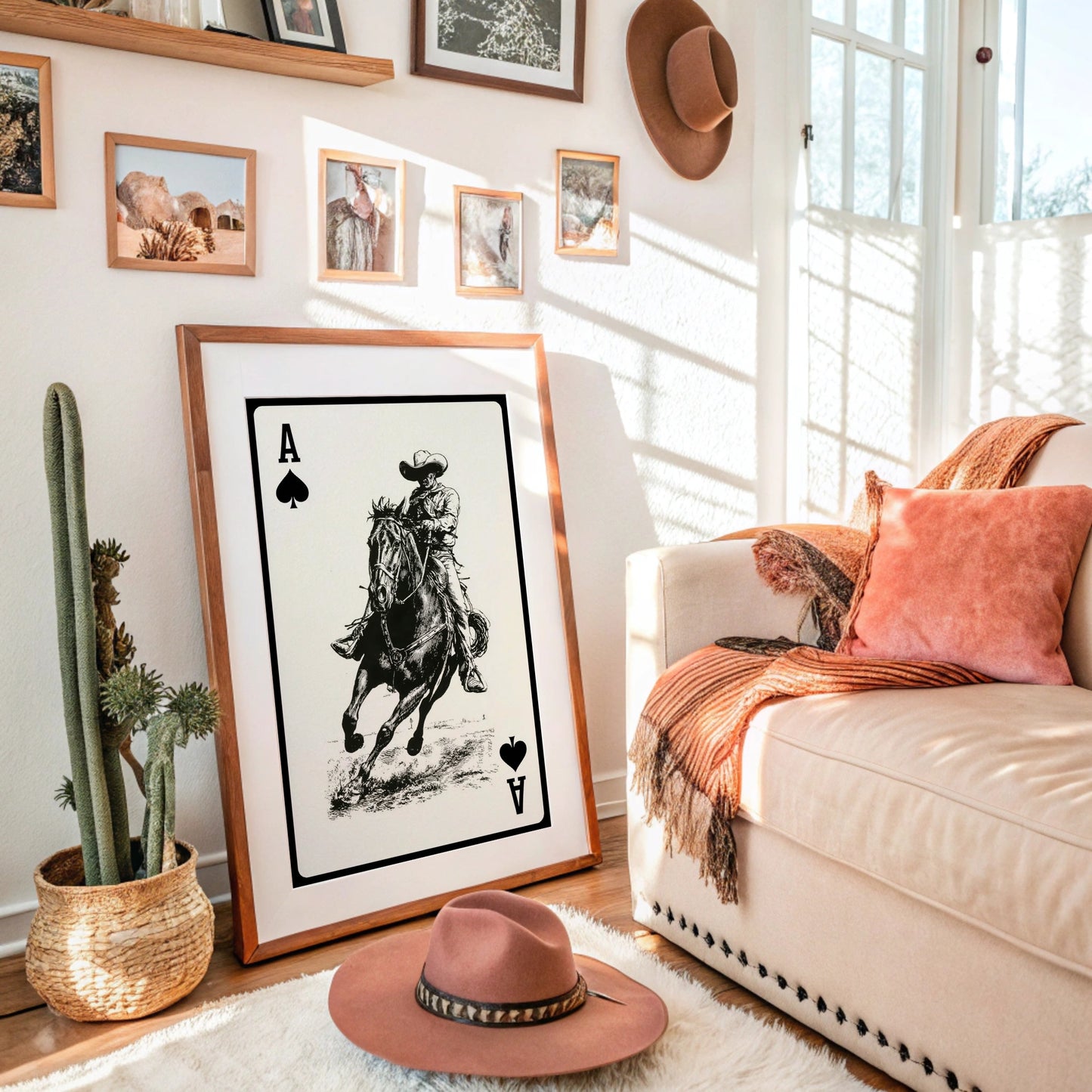 Rider In The Dust Storm