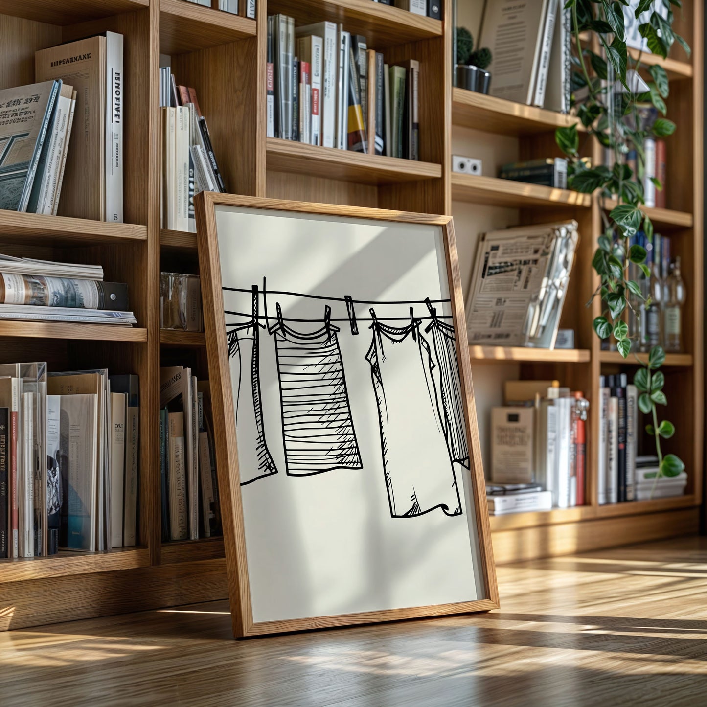 Linens Dance In Morning Light