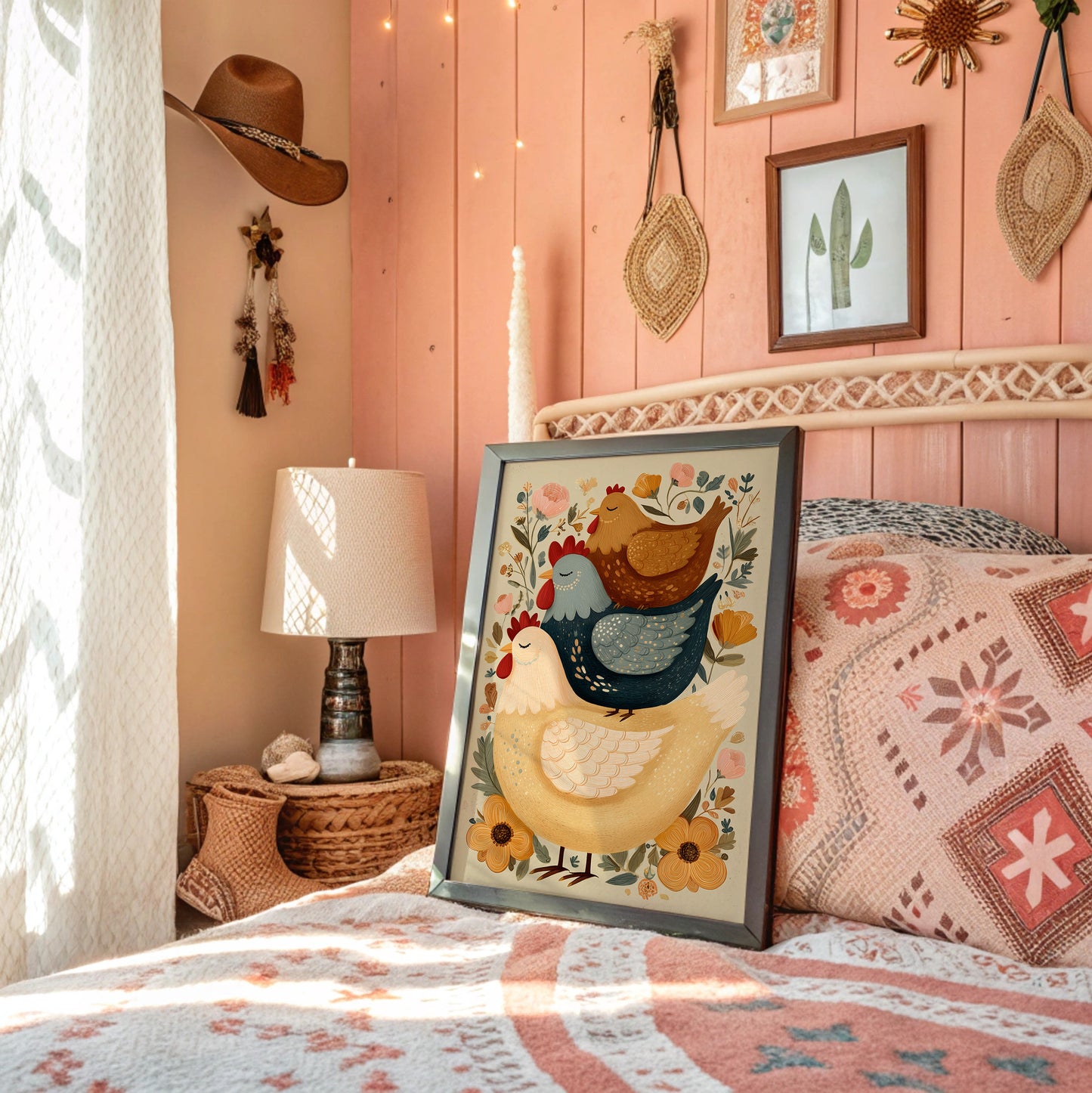 Roosters Tell Folk Art Tales