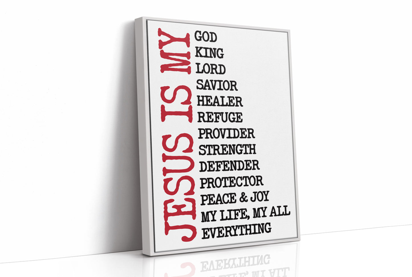 Faith Spelled In Bold Truth