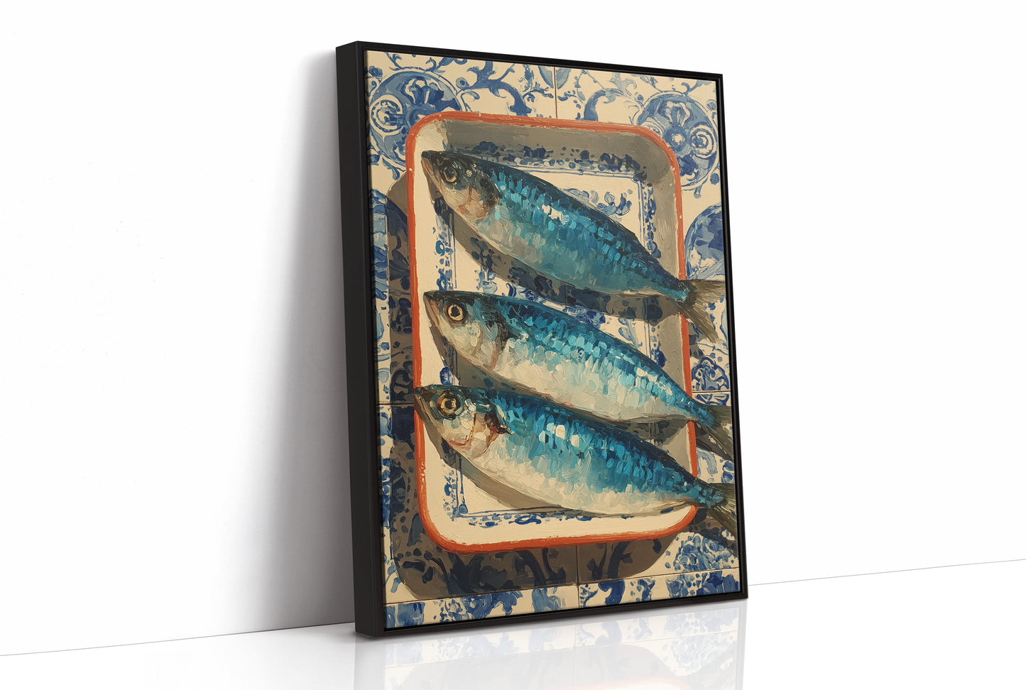 Sardines on Azulejo