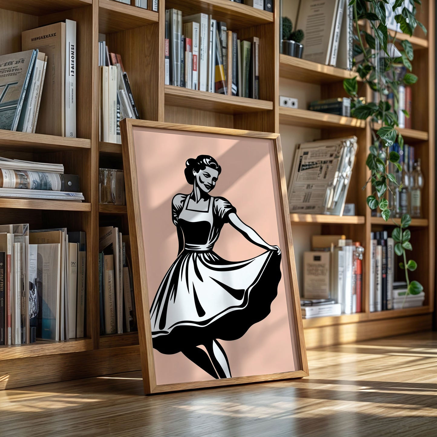 Twirling Through Peach Summer Memories