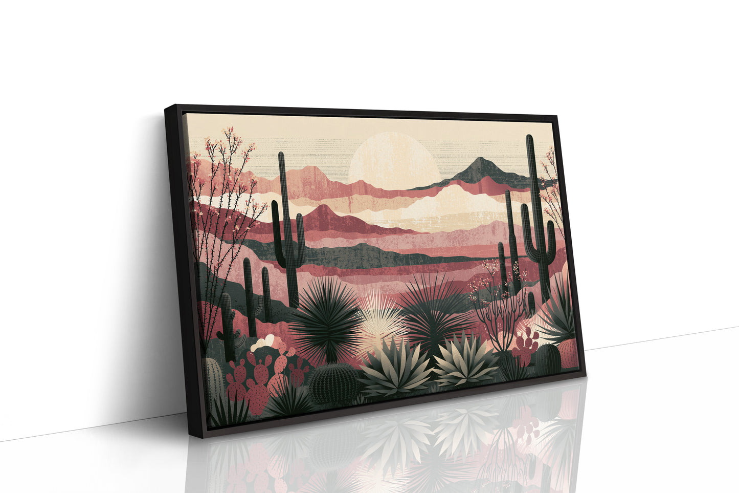 Rose Dusk Desert Bloom