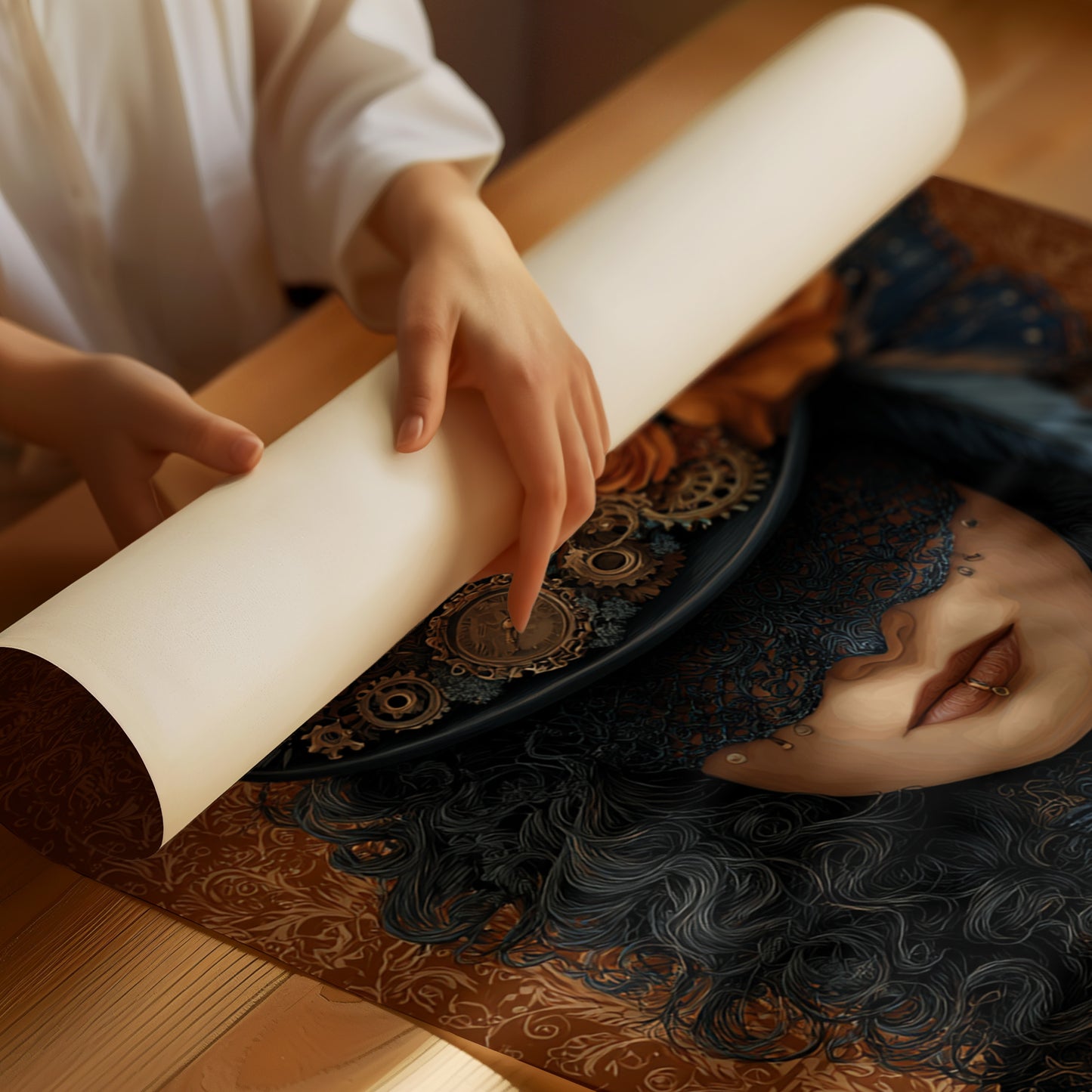 Secrets Beneath the Gilded Veil