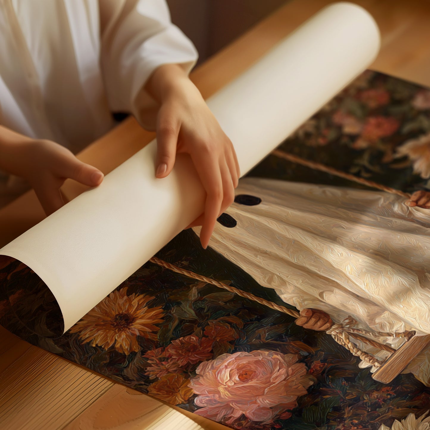 Innocence Among Floral Secrets