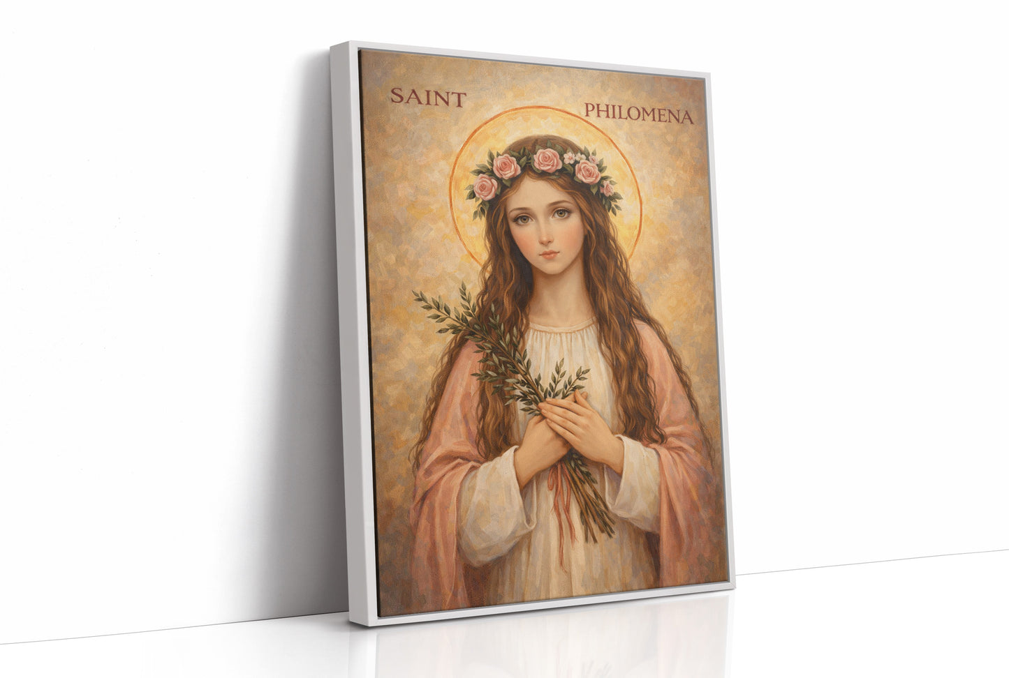 Saint Philomena in Quiet Devotion