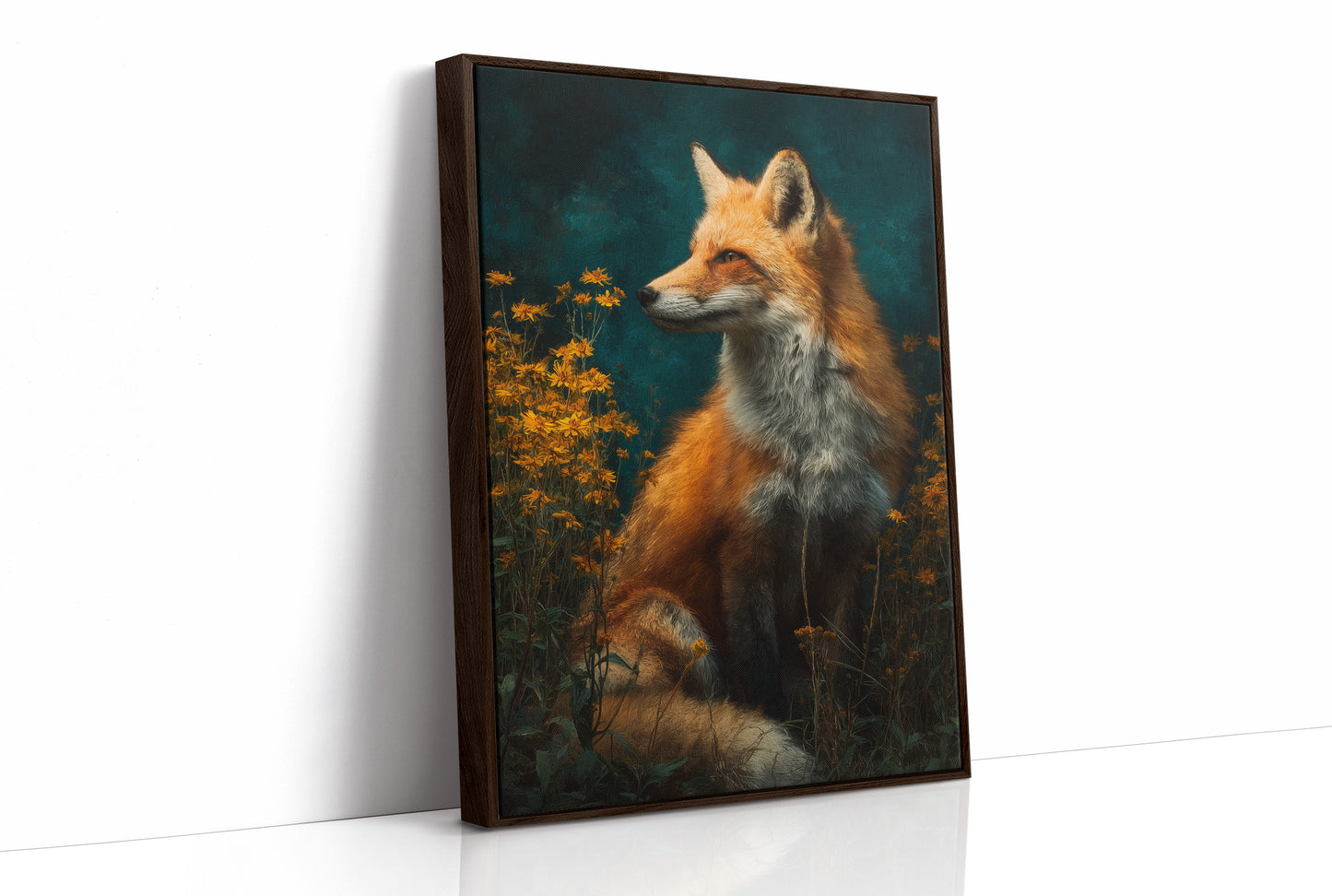 The Fox Who Watched the Field Turn Gold