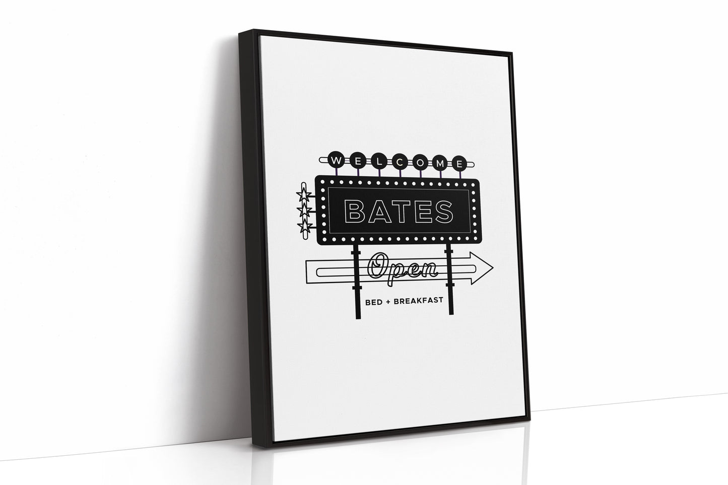 Neon Nights At Small Town Crossroads