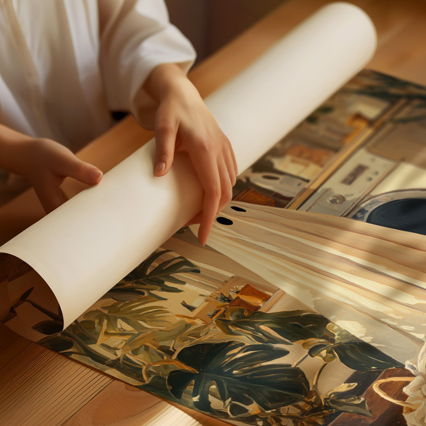 Specter Among the Sunlit Laundry