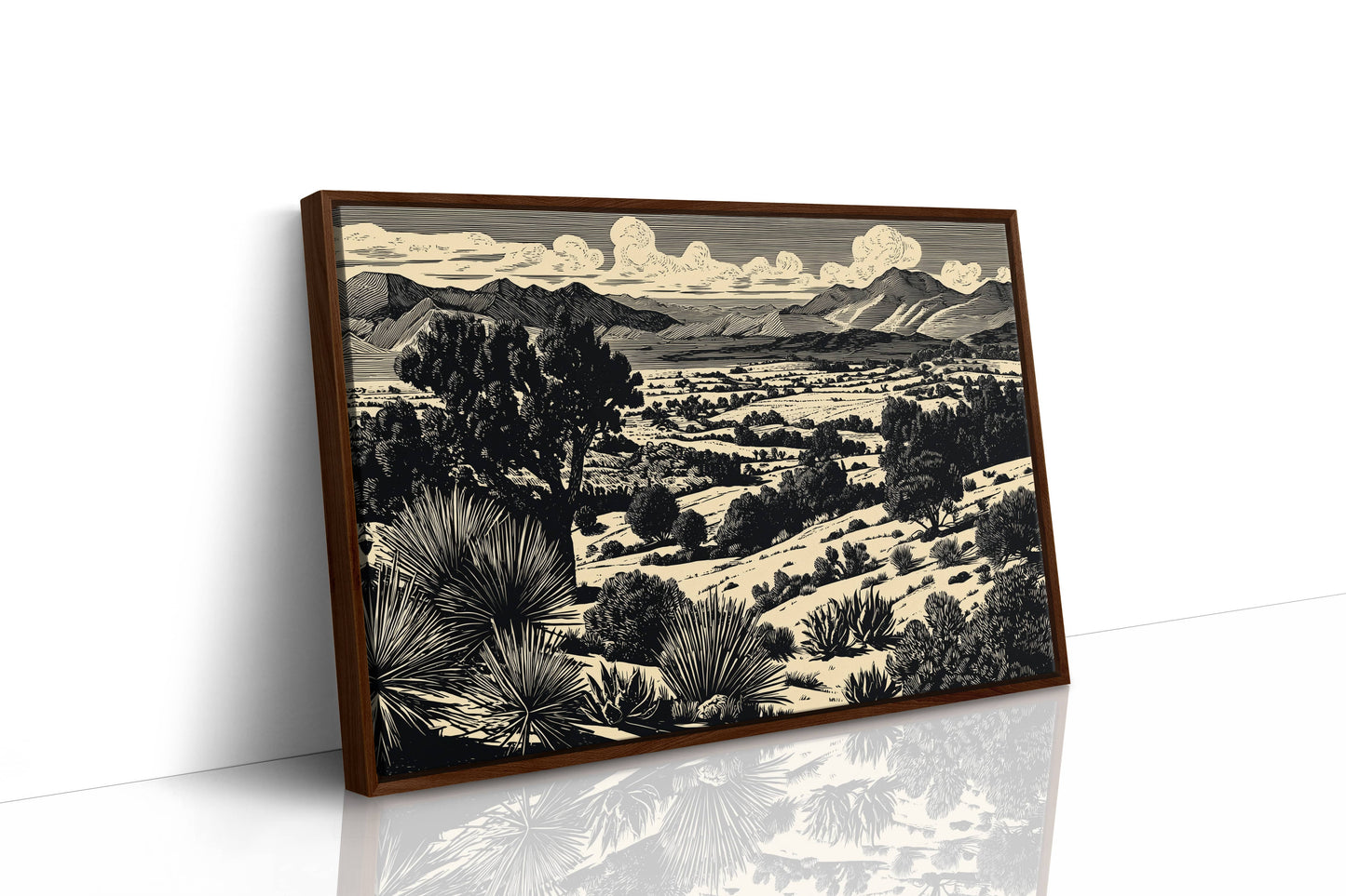 Desert Plains Dance With Mountains