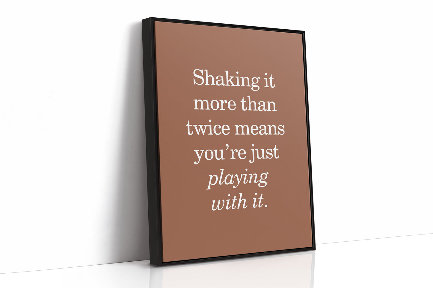 Playful Words Dance In Clay Light