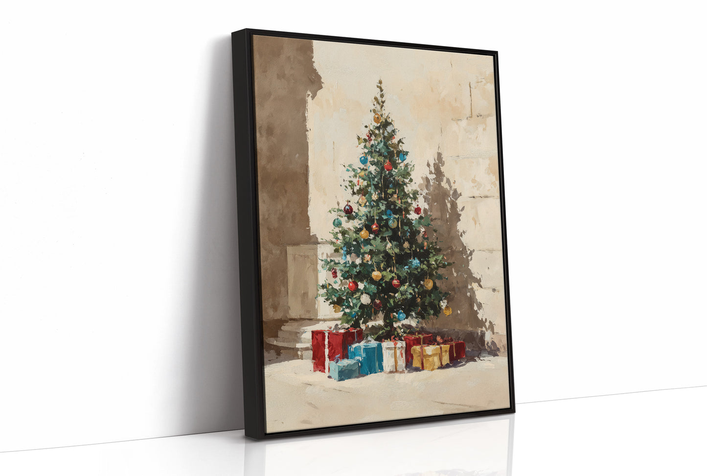 Presents in the Courtyard Light
