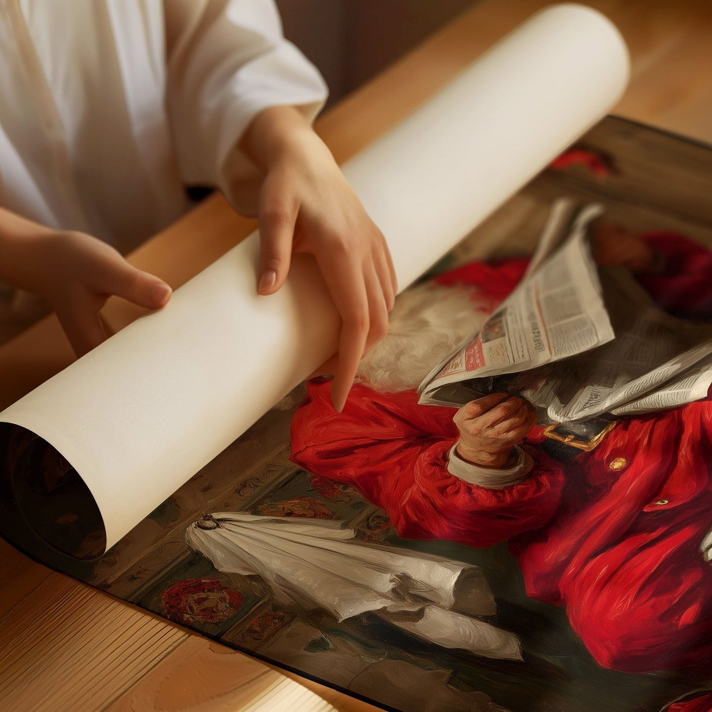 Morning News At The North Pole