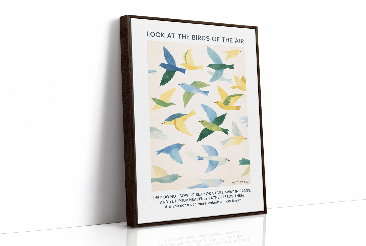 Faithful Flight: Watercolor Wings of Promise